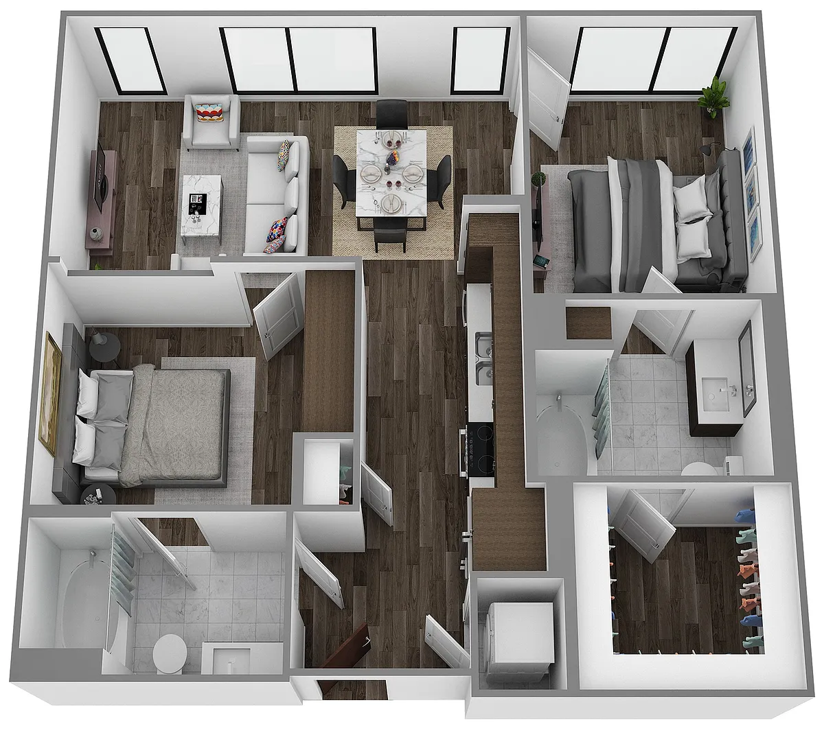 Floor plan B3