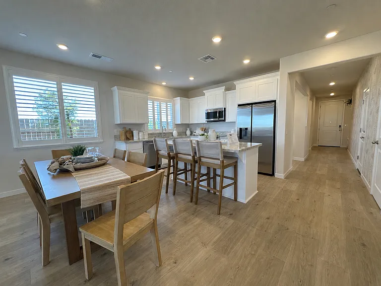 Model home for reference only - Kitchen and Dining