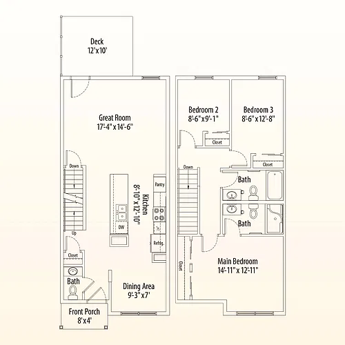 Floor plan Bee