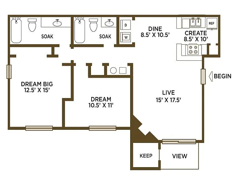 Floor plan Pine