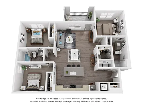 Floor plan The Grandiose (C2)