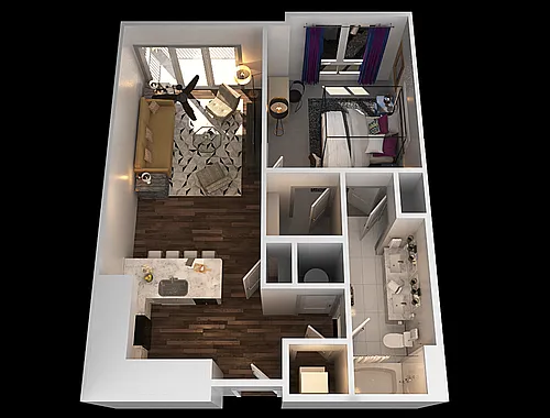 Floor plan A1B