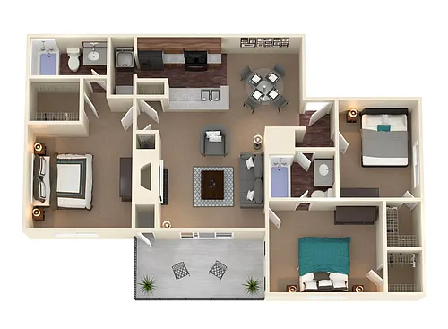 Floor plan C1