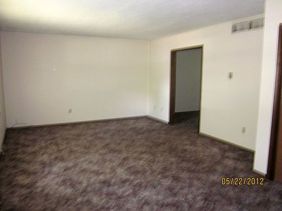 Living room view from front door