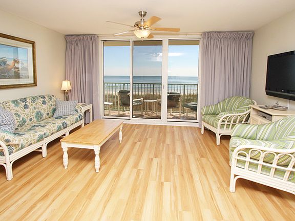 Living room with view