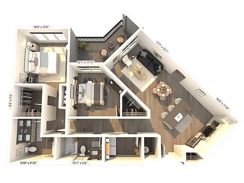 Floor plan C2