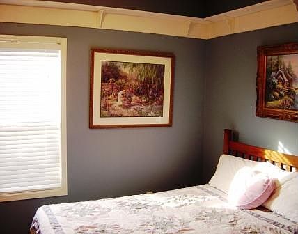 Bedroom 2 with Shelving.