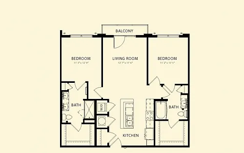 Floor plan B1