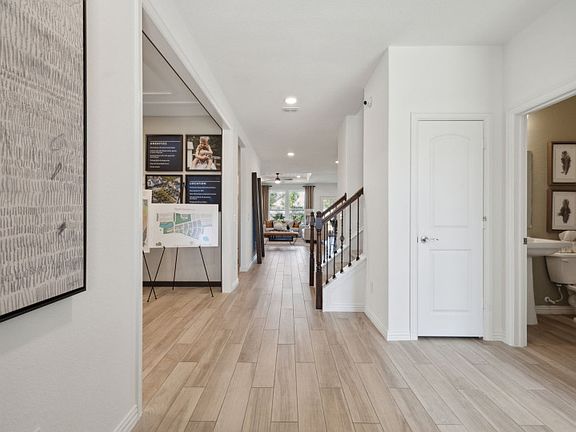 Welcoming entry into home