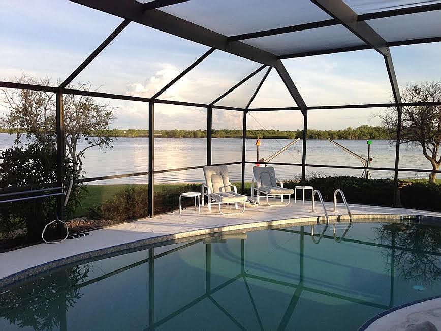 Heated Pool Overlooks River