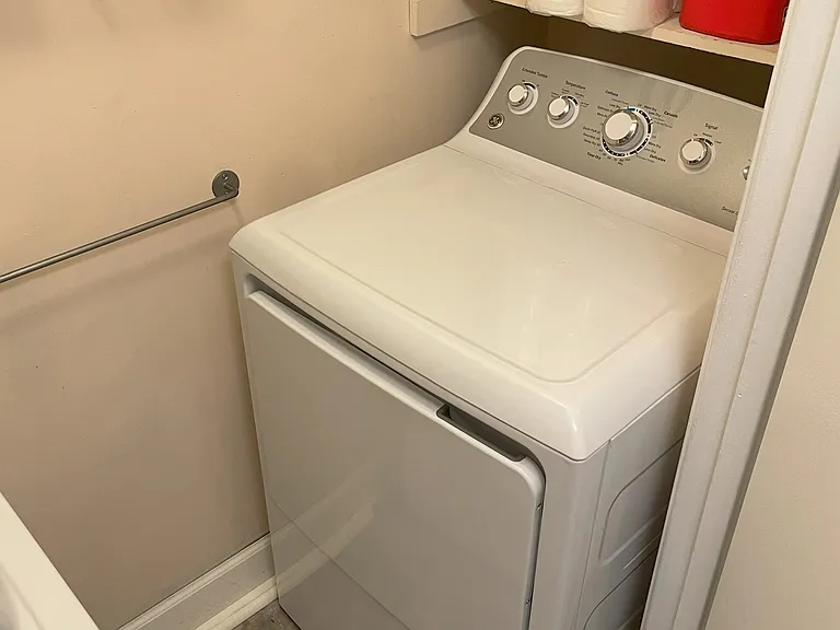 Enclosed Washer and Dryer Upstairs 2nd Floor