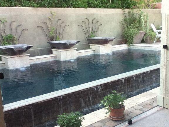 Fountains and Negative Edge