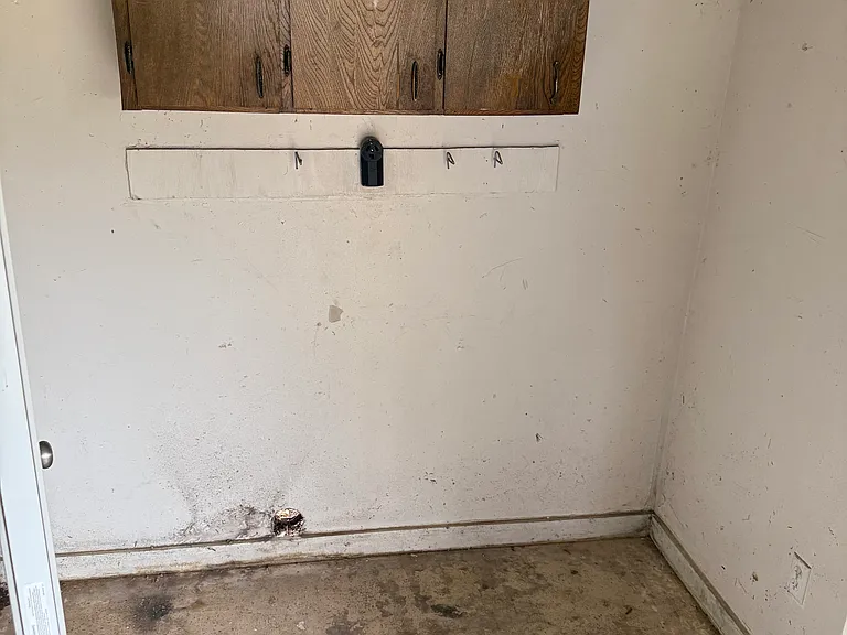 Carport utility room