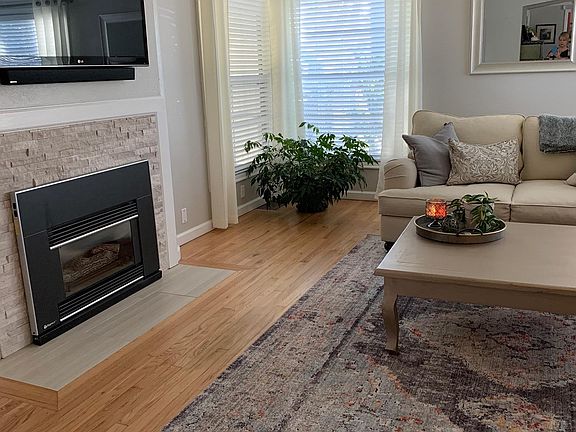 Living Room and Gas Fireplace