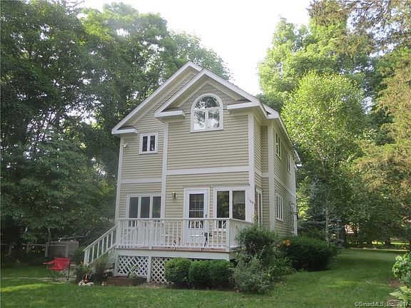 Rear with deck