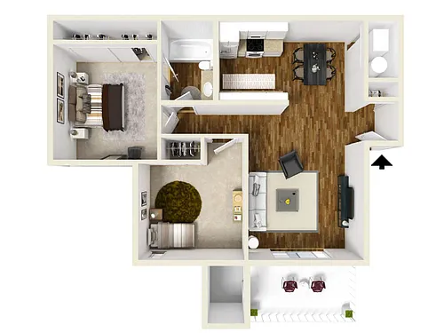 Floor plan 2X1