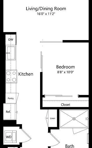 0C6 floor plan Highwater