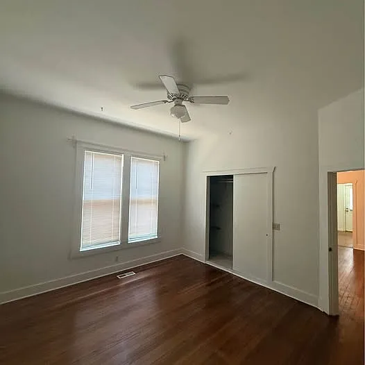 Very large primary bedroom with closet