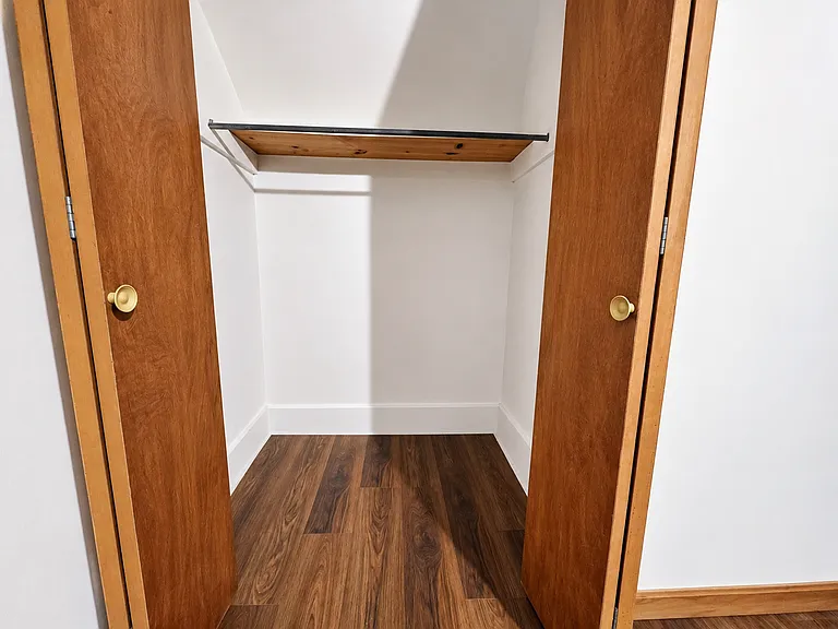 Closet and storage space