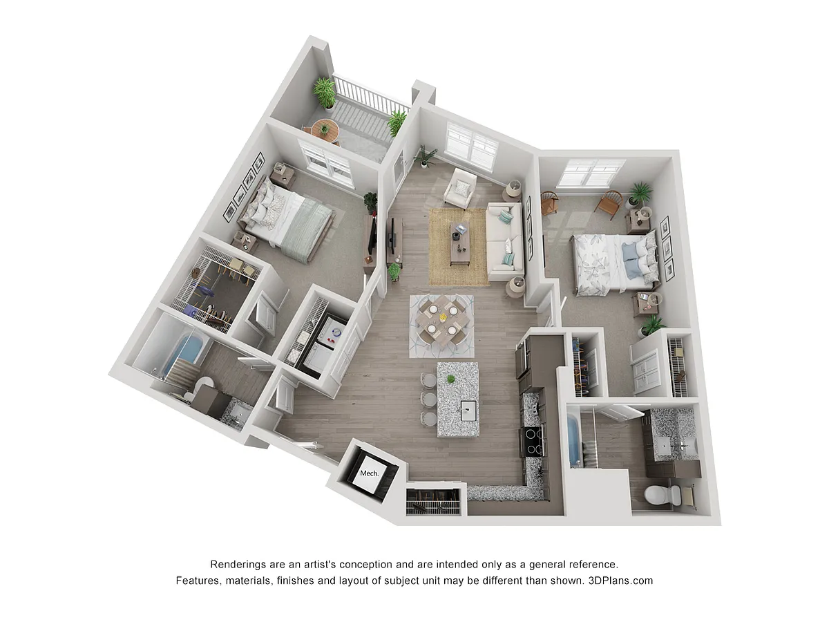 Floor plan The Rushmore