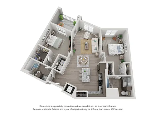 Floor plan The Rushmore