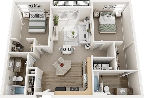 Floor plan Whitney