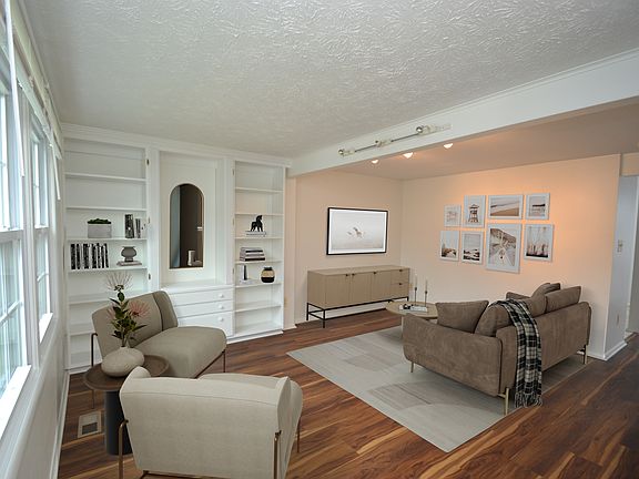 Family Room Virtually Staged