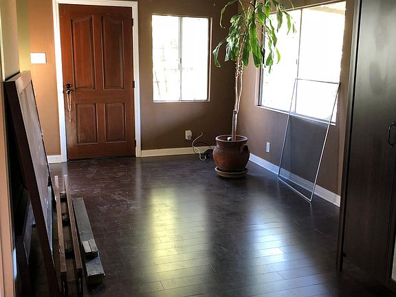 Front door view from hallway 