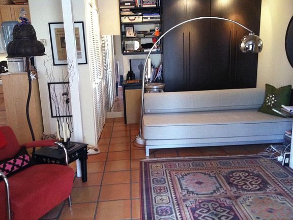 Charming interior of Venice guest house.