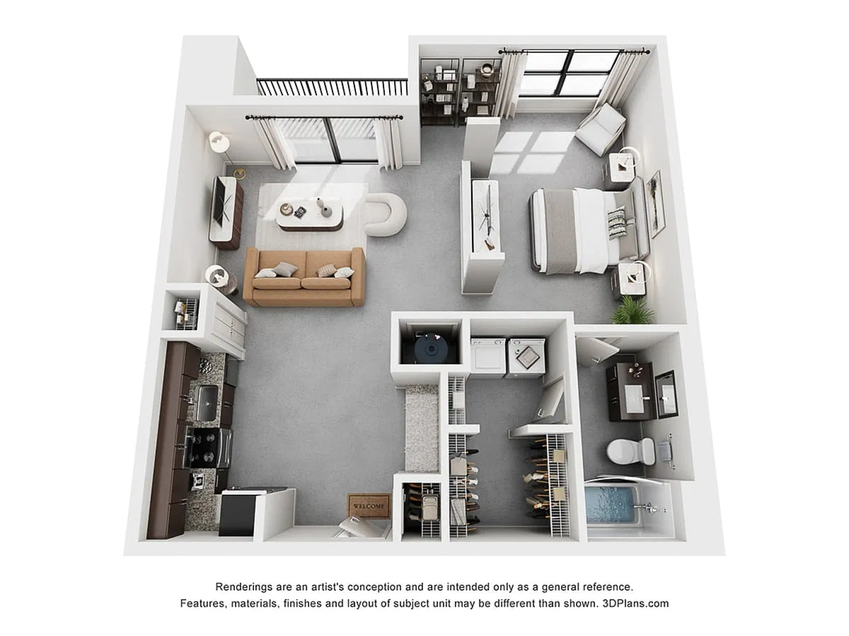 Floor plan The Fulton