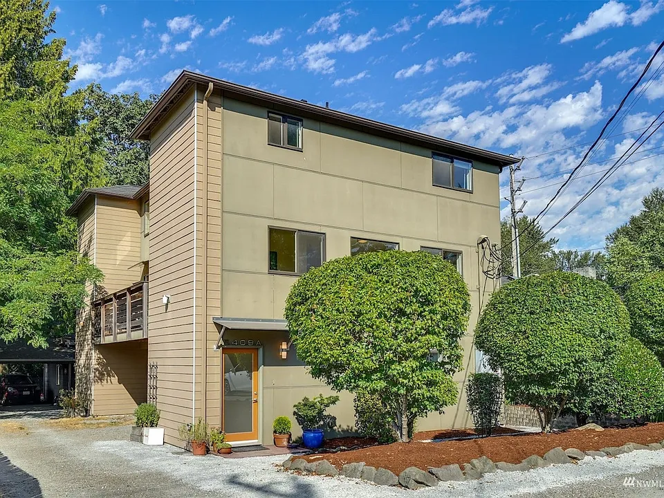 Welcome home to 5409 26th Ave SW, Unit A.  Front facing unit in a small three-unit development.>