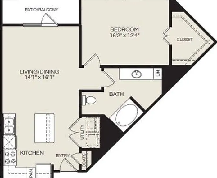 1bed 1bath 1bed 1bath