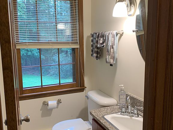 1/2 bath on first floor