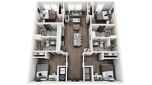 Floor plan Boulder G SMART