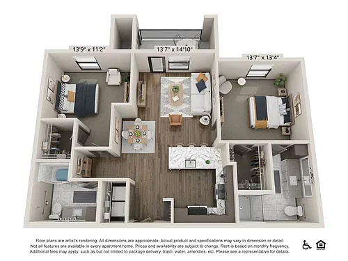 Floor plan B1