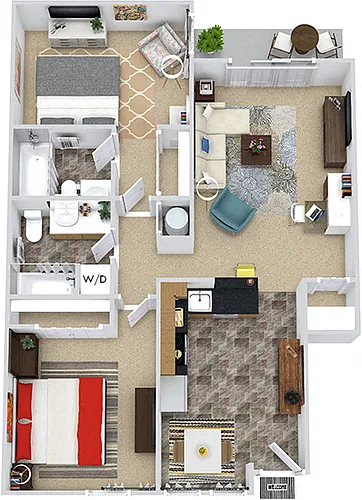 Floor plan Hickory