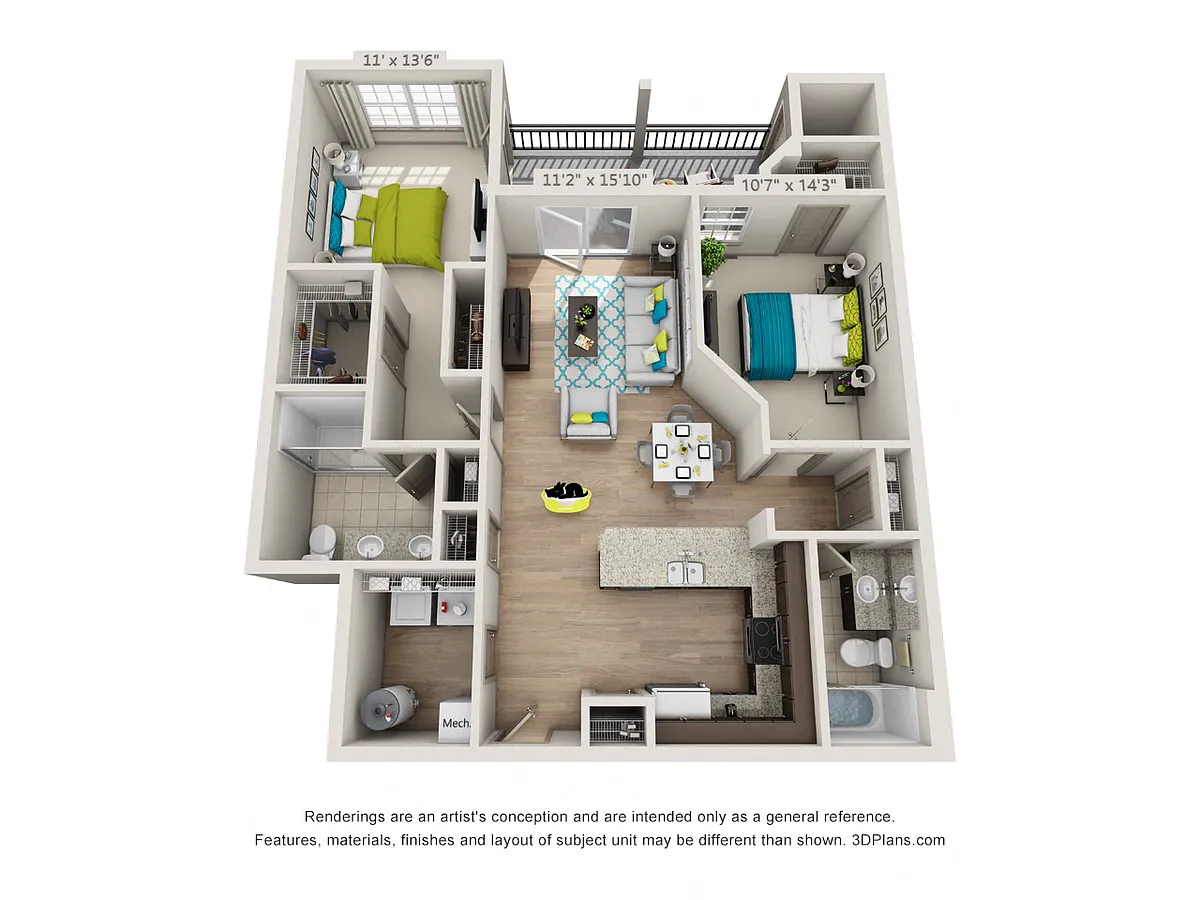 Floor plan Cascades