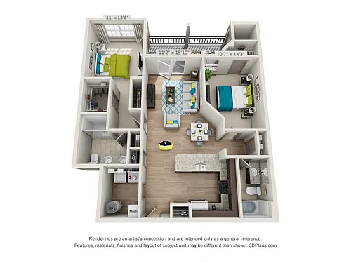 Floor plan Cascades
