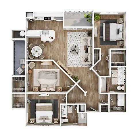 Floor plan C1R