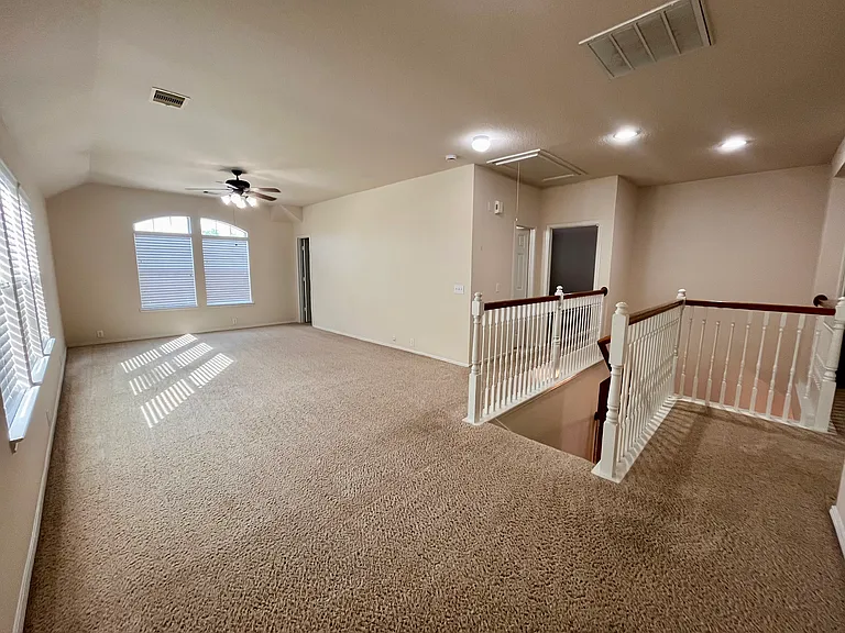 Upstairs Family room offers multiple configurations for great game / movie nights
