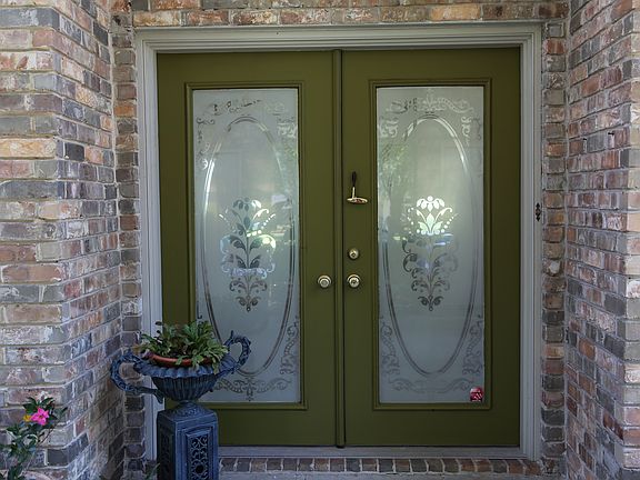 Etched Front Doors