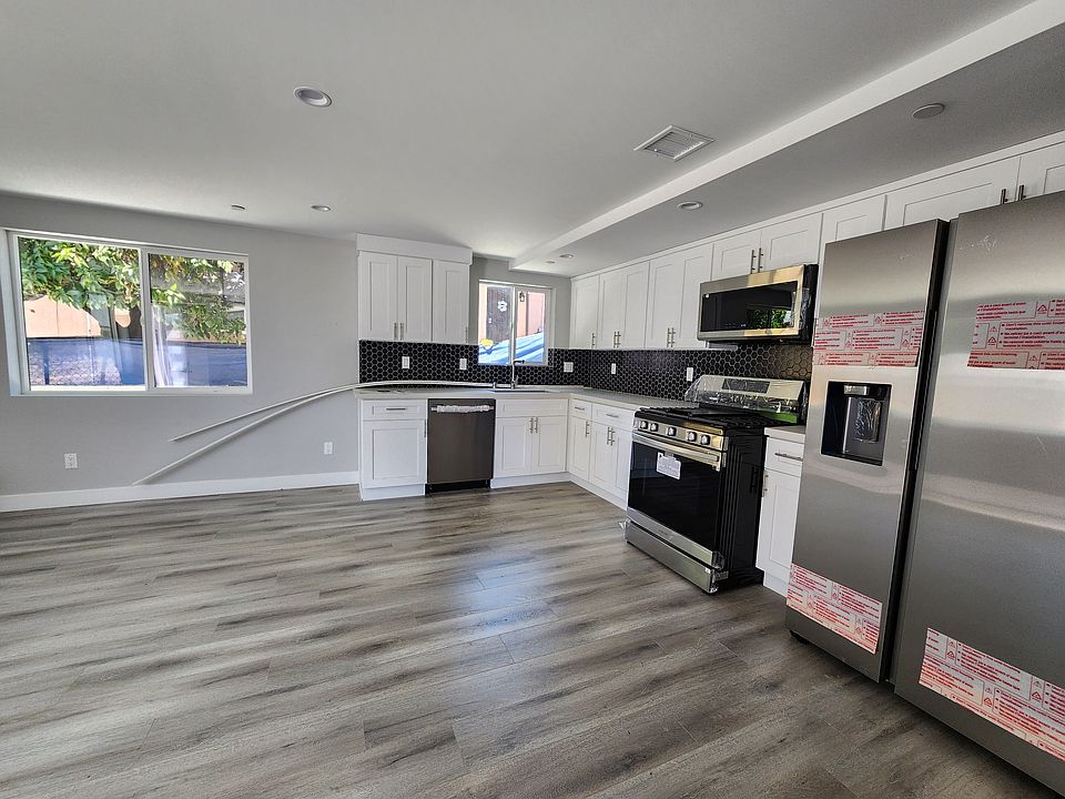 All new stainless steel appliances