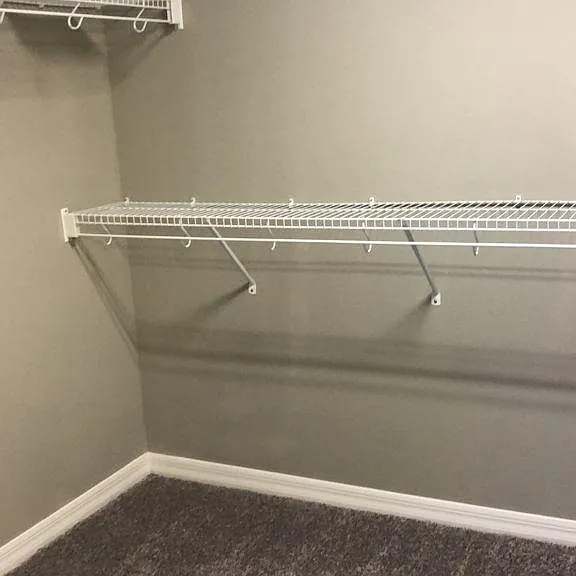 Master walk-in closet