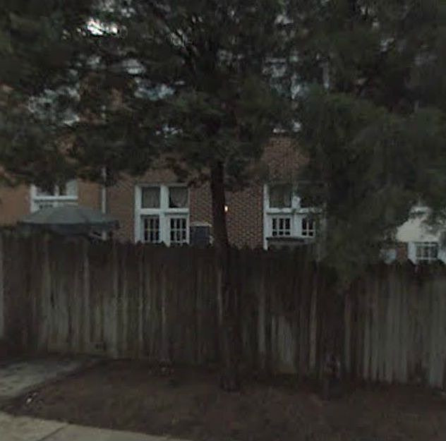 Rear View of Town House