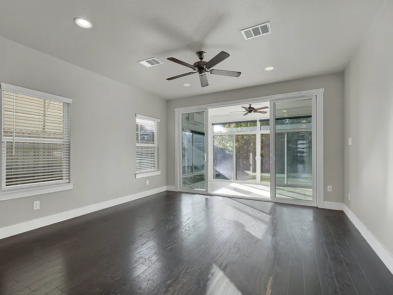 Living room from kitchen