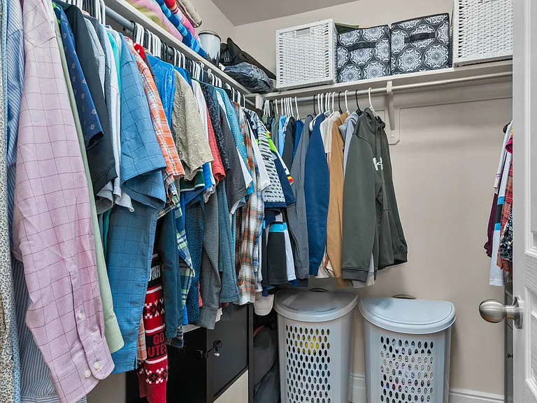 Primary bedroom closet