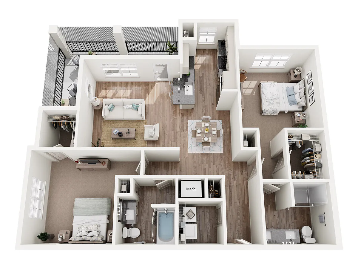 Floor plan B2
