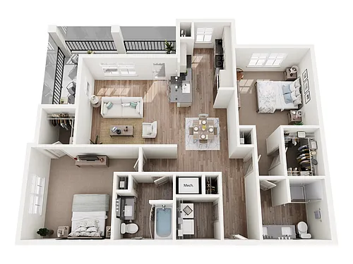 Floor plan B2
