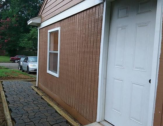 Landscaped walkway to your private entrance.