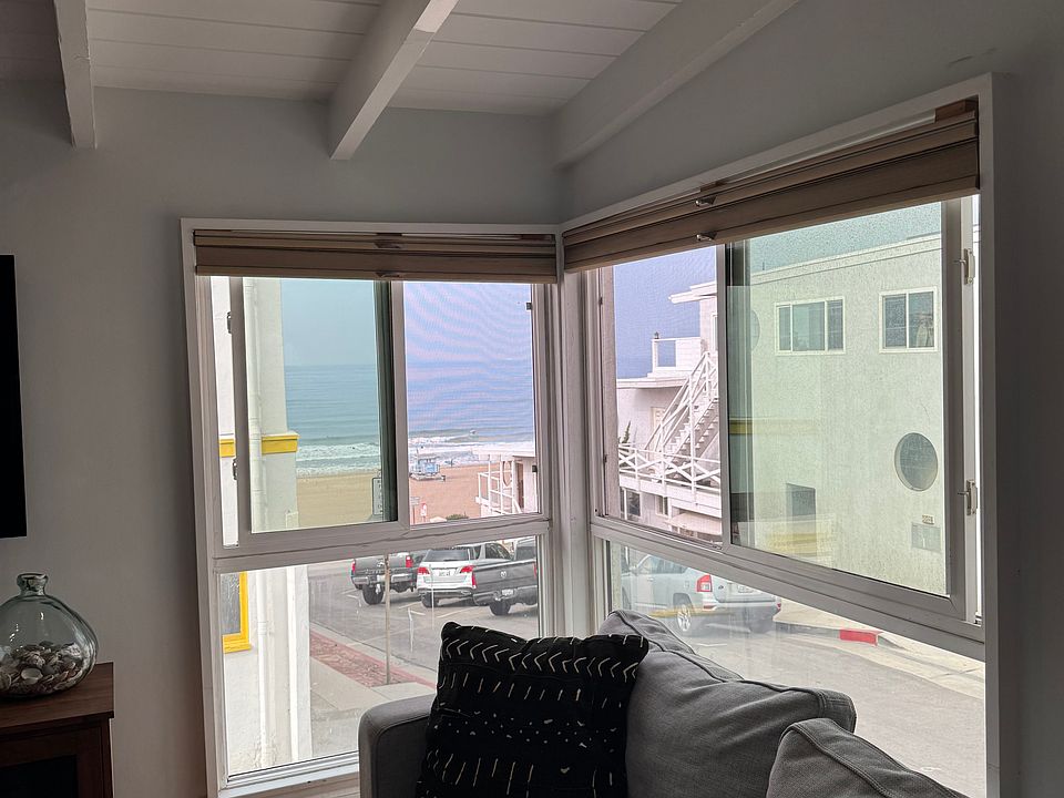 Living room windows with ocean view